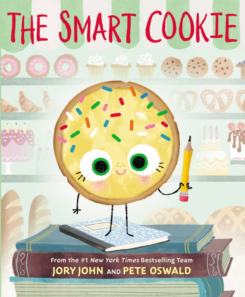 "The Smart Cookie" book cover, book written by author Jory John.